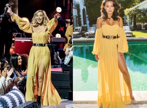 the bachelor: listen to your heart, natascha, yellow dress