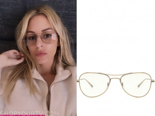 morgan stewart, E! news, sunglasses