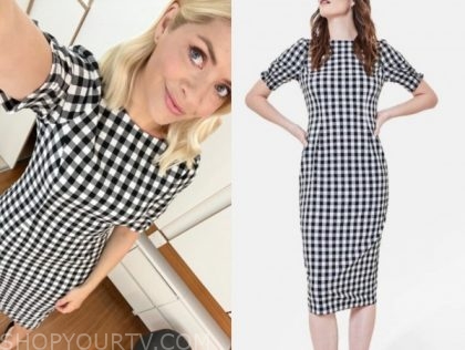 oasis gingham dress