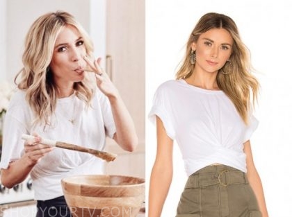 very cavallari, kristin cavallari, white tee