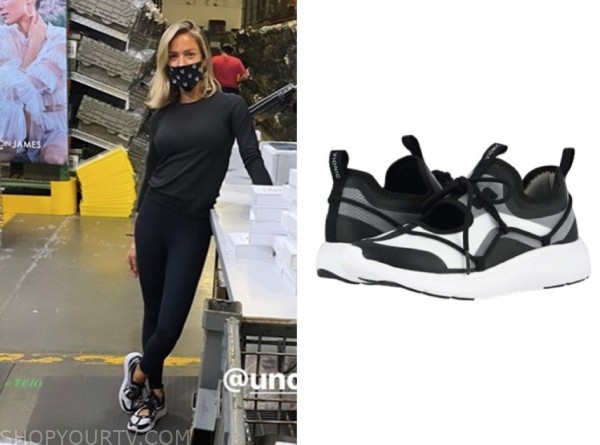 kristin cavallari, very cavallari, black and white sneakers