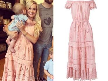 emily maynard, the bachelorette, pink eyelet dress