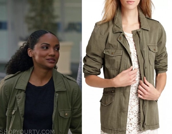 The Rookie: Season 2 Episode 20 Harper's Green Jacket | Shop Your TV