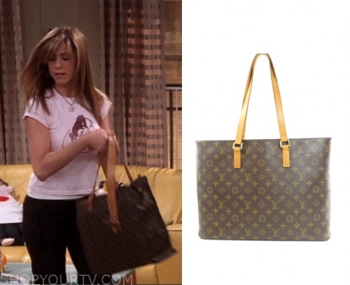 Louis Vuitton Bag Used By Jennifer Aniston (Rachel Green) In Friends Season  10 Episode 16 “The One With Rachel's Going Away Party” (2004)