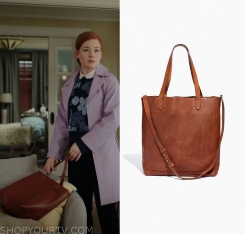 Zoey's Extraordinary Playlist: Season 1 Episode 12 Zoey's Tan Tote Bag ...