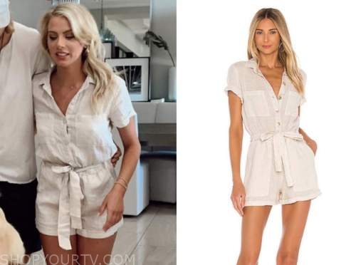 emily ferguson, the bachelor, utility romper