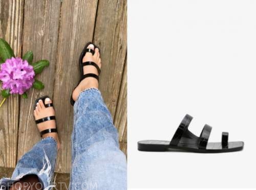 caila quinn, the bachelor, black sandals