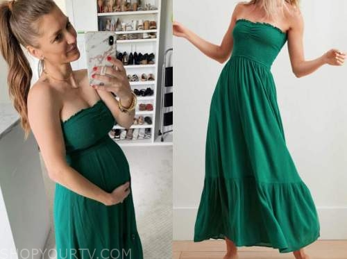 american eagle green dress