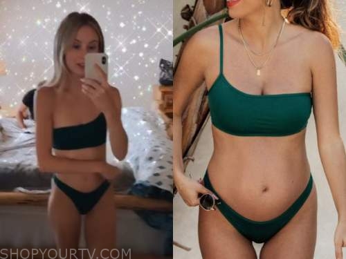 lauren Bushnell, the bachelor, green bikini