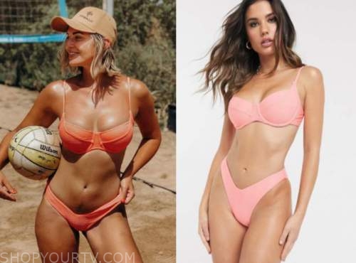 olivia caridi, the bachelor, coral bikini