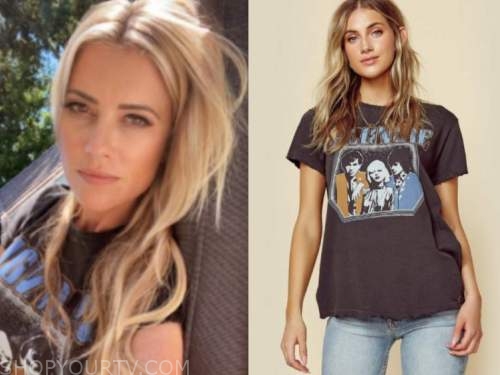 christina el moussa, graphic tee