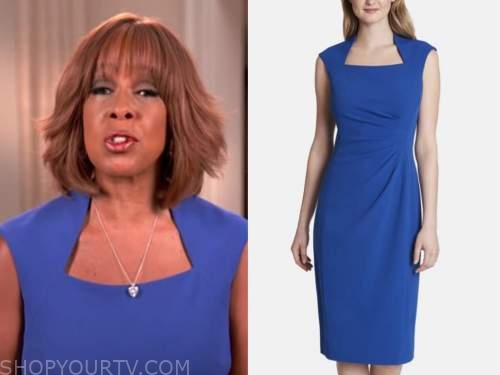 Calvin klein horseshoe on sale neck sheath dress