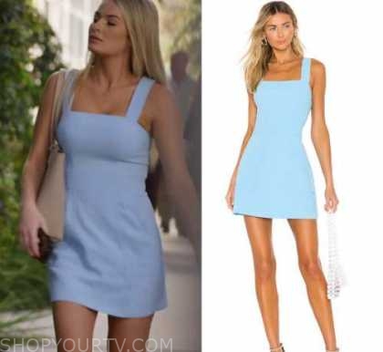 Siesta Key: Season 3 Episode 21 Juliette's Blue Square Neck Dress ...