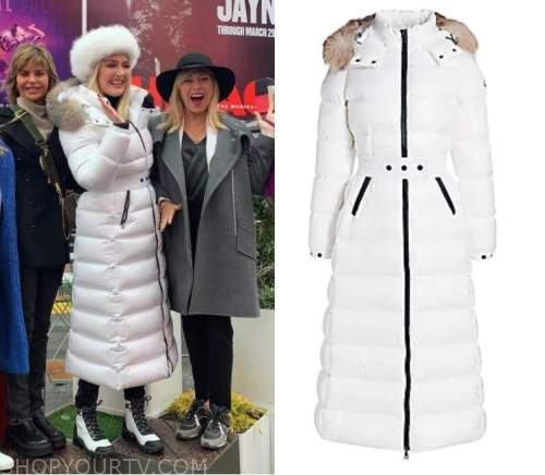 RHOBH: Season 10 Episode 16 Erika's White Puffer Coat | Fashion ...