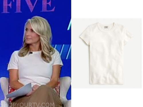 dana perino, white cashmere top, the five