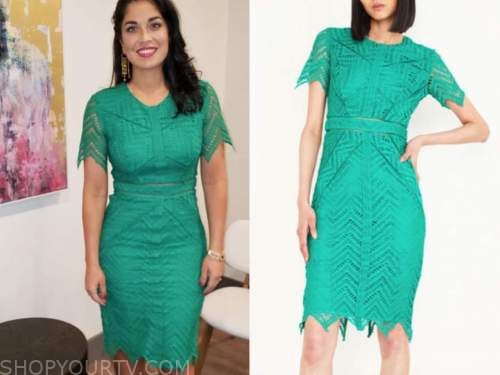dr. viviana coles, green lace dress, married at first sight, new orleans