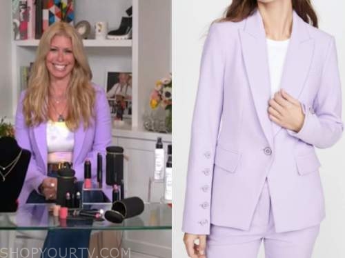 jill martin, purple blazer, the today show