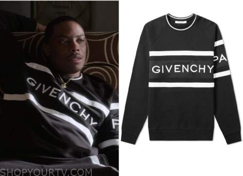 Power Book II Ghost: Season 1 Episode 3 Black & White Givenchy Sweater