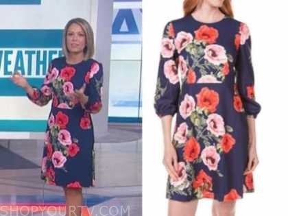 dylan dreyer floral dress today