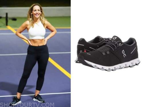 clare crawley, the bachelorette, black and white sneakers