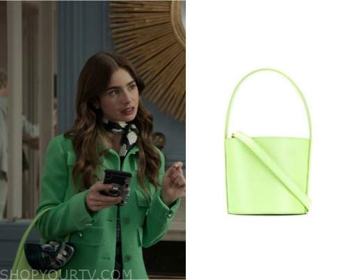 Emily in Paris: Season 1 Episode 5 Camille's Black Flap Bag