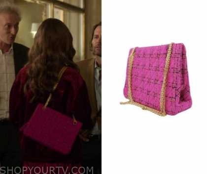 Emily in Paris: Season 1 Episode 4 Emily's Flap Bag with Small Purse