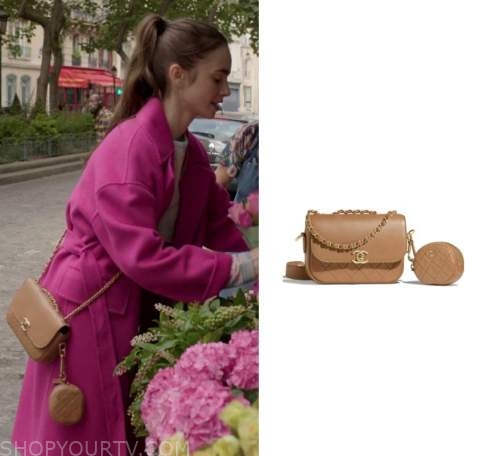 Emily in Paris: Season 1 Episode 4 Emily's Flap Bag with Small
