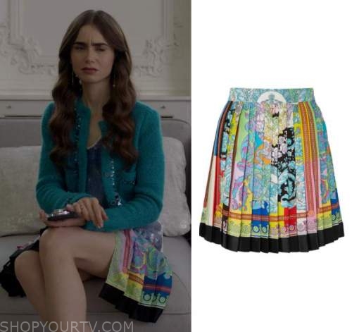 Emily in Paris: Season 1 Episode 7 Sylvie's Green Asymmetrical Dress