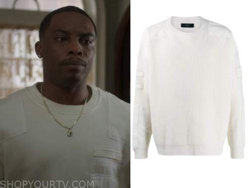 Fendi Men's T-Shirt And Tracksuit Outfit Of Woody McClain As Cane