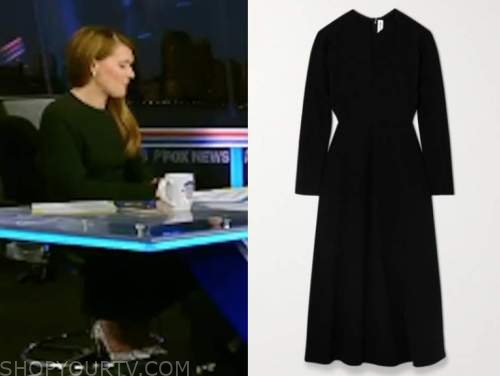 dagen mcdowell, the five, black midi dress