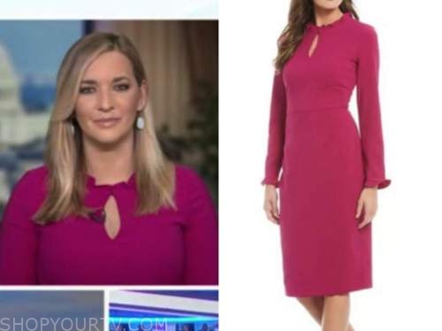katie pavlich, pink ruffle dress, outnumbered
