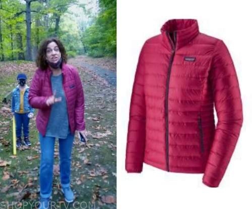 Law and Order: Season 22 Episode 1 Pink Quilted Puffer Jacket | Fashion ...