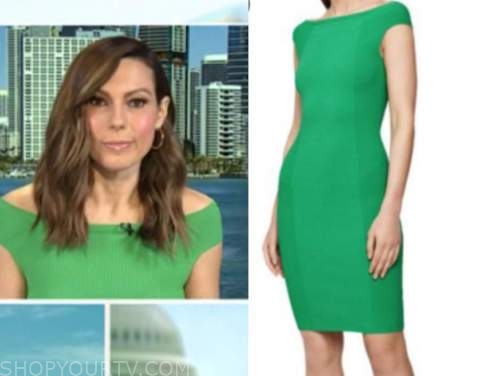 lisa boothe, green knit dress, outnumbered