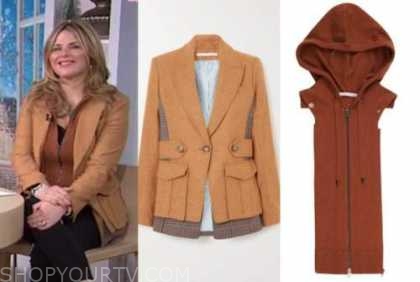 The Today Show: December 2020 Jenna Bush Hager's Camel Blazer and Brown ...