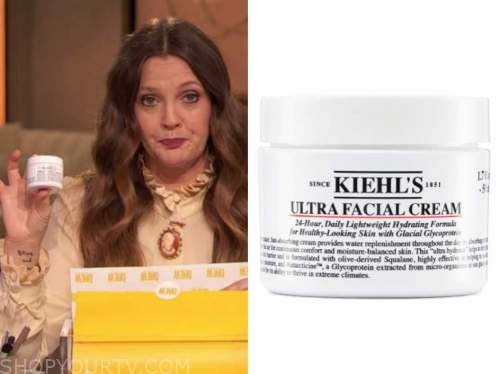 drew barrymore, drew barrymore show, face moisturizer