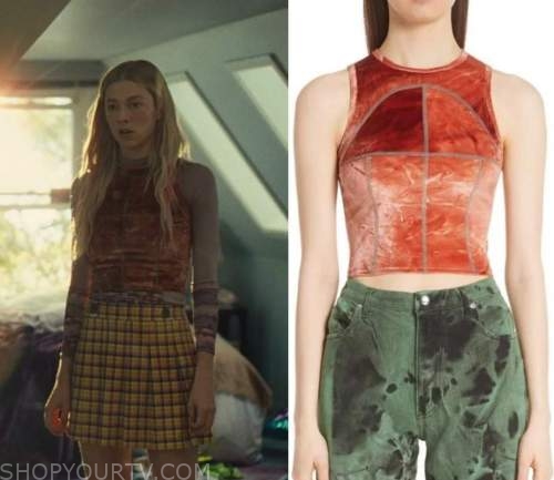 Jules Vaughn Outfits & Fashion on Euphoria