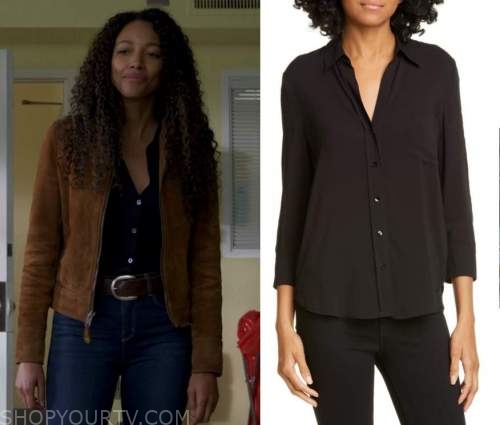 Big Sky: Season 1 Episode 6 Cassie's Black Blouse | Shop Your TV