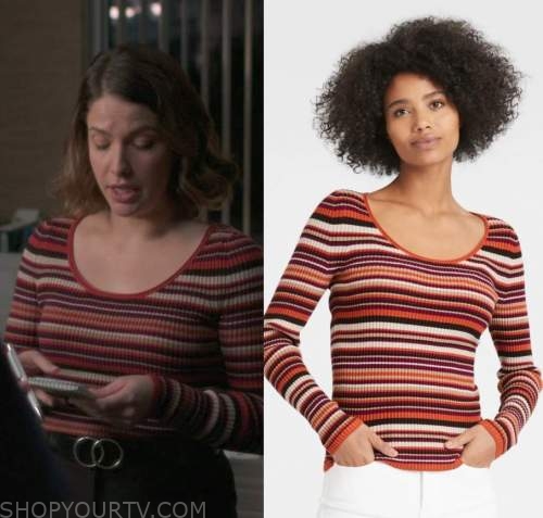 The Good Doctor: Season 4 Episode 9 Lea's Ribbed Knit Sweater | Shop ...