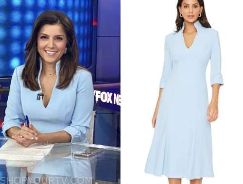 rachel campos duffy, fox news primetime, blue dress