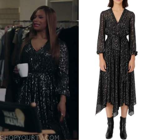 Kenan: Season 1 Episode 4 Mika's Metallic Dress | Shop Your TV