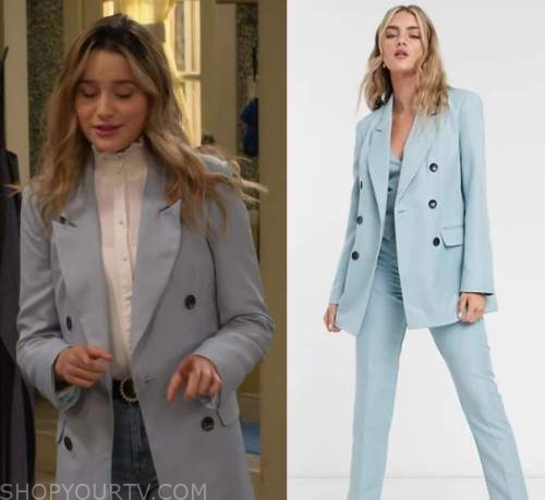 Side Hustle: Season 1 Episode 12 Lex's Double Breasted Blazer | Fashion ...