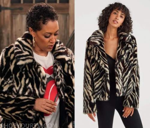 Family Reunion: Season 2 Episode 2 Cocoa's Zebra Fur Coat | Shop Your TV