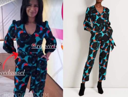 ranvir singh, printed jumpsuit, lorraine