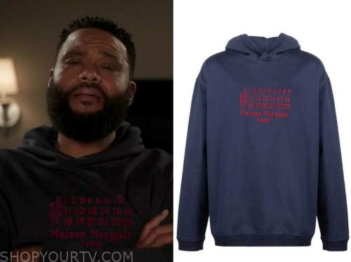 Black-ish: Season 7 Episode 17 Andre's Embroidered Hoodie | Shop Your TV