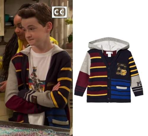 Raven's Home: Season 4 Episode 11 Levi's Striped Cardigan | Fashion,  Clothes, Outfits and Wardrobe on | Shop Your TV