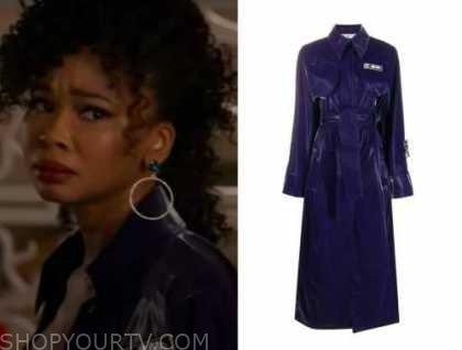 Dynasty: Season 4 Trailer Monica's Blue Coat | Shop Your TV