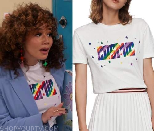 Family Reunion: Season 2 Episode 5 Jade's Rainbow Cosmic T-Shirt | Shop ...