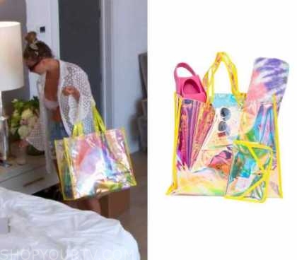 Iridescent Beach Bag Tote - FUNBOY