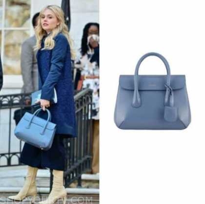 Gossip Girl Reboot: Season 1 Episode 5 Audrey's Blue Handbag | Shop Your TV