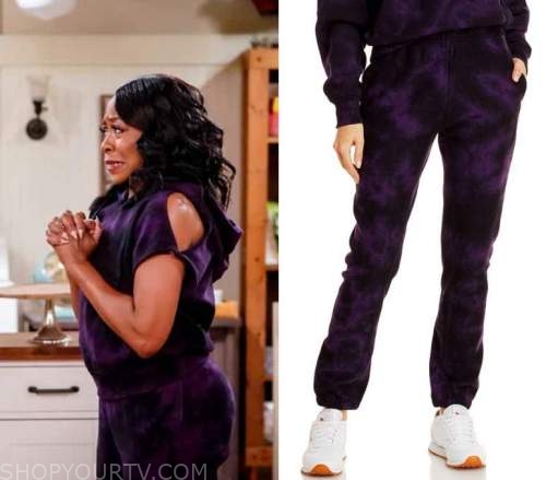 The Neighborhood: Season 3 Episode 17 Tina's Tie Dye Sweatpants | Shop ...